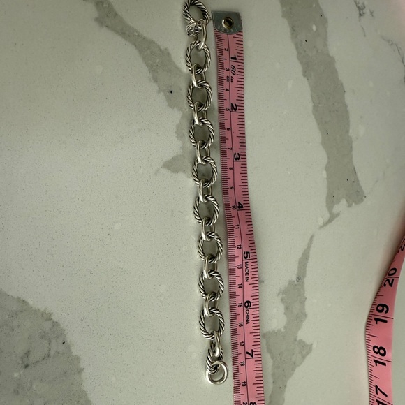David Yurman Silver Chain Bracelet - Picture 3 of 6